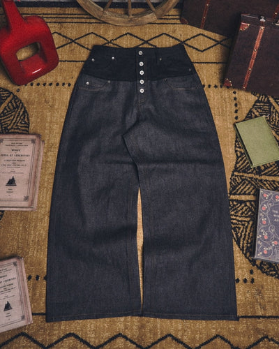 BADWAY × B.BALLSY 2up wide denim pants