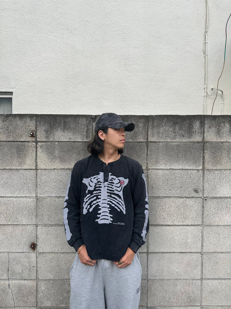 Bone Henry Neck Thermal L/S Tee 