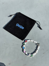 NINETY Logo Perl Bracelet