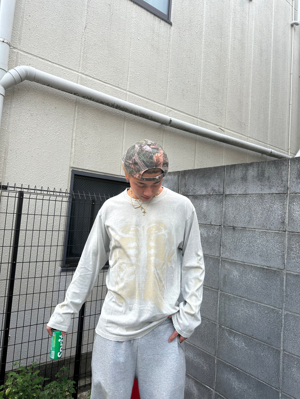 トップス 9090 X-ray Bone Vintage L/S Tee X-ray Bone Vintage L/S Tee – YZ
