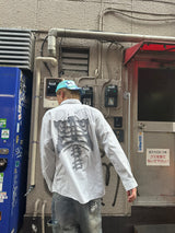 본 스트라이프 셔츠 