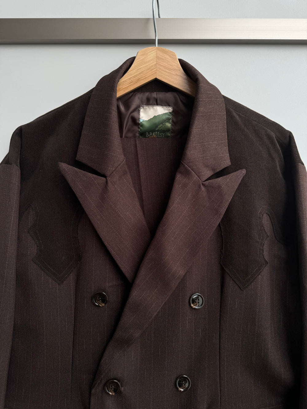 美品 ballsy brothers Western stripe setup Western check & stripe setup – YZ