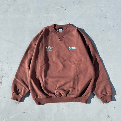 9090 × umbro Two Logo Crewneck Sweat