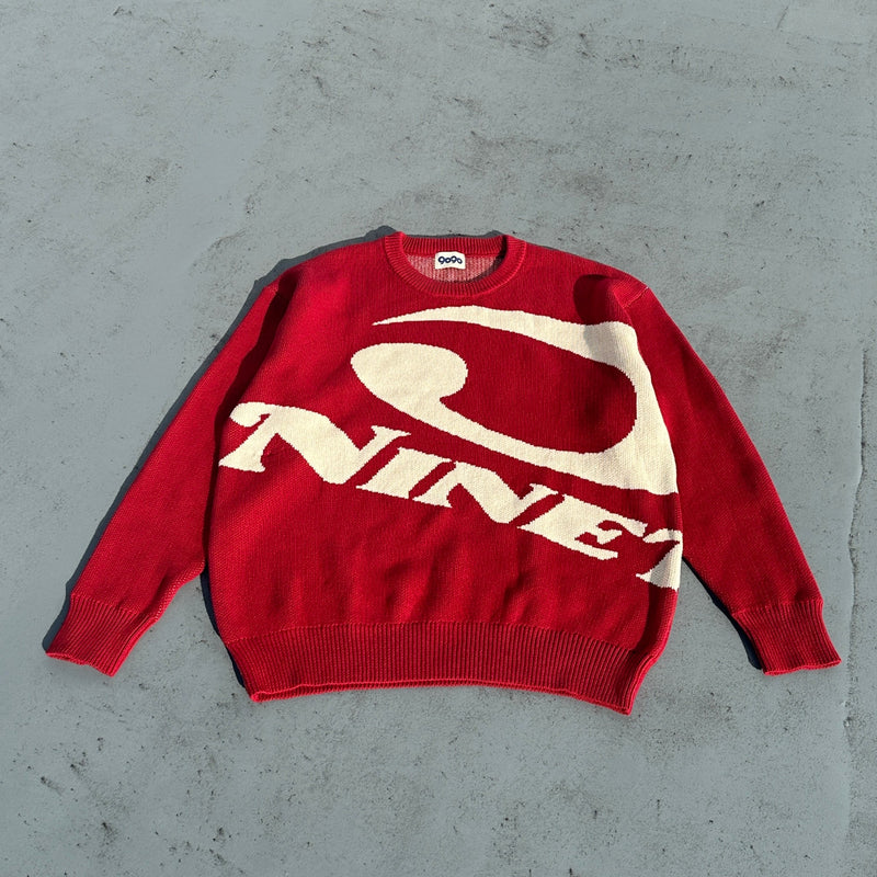 Big Heisei Logo Crewneck Knit