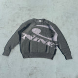 Big Heisei Logo Crewneck Knit