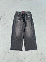 Sexy Logo Denim Pants