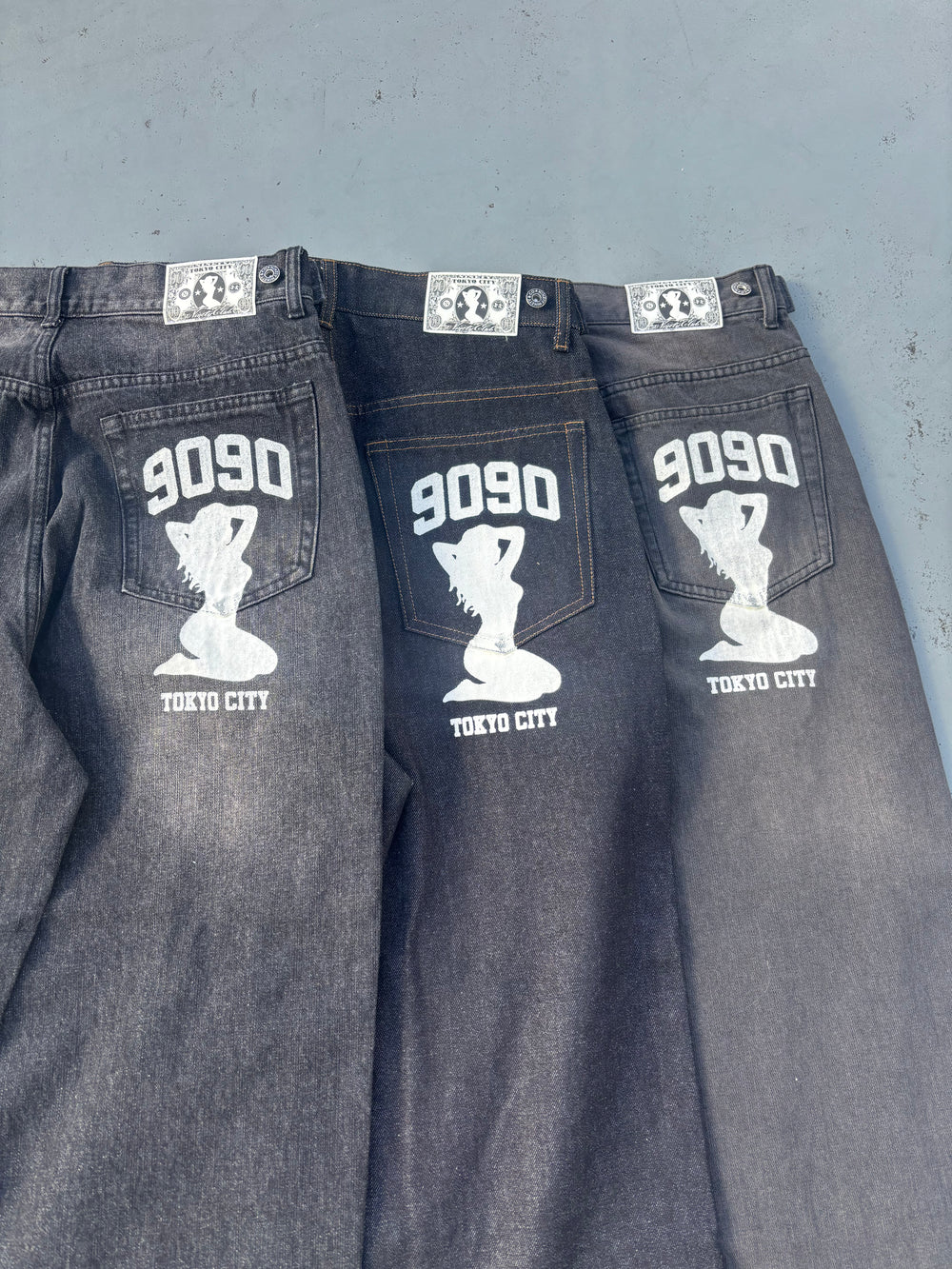 Sexy Logo Denim Pants – YZ Sexy Logo Denim Pants – YZ