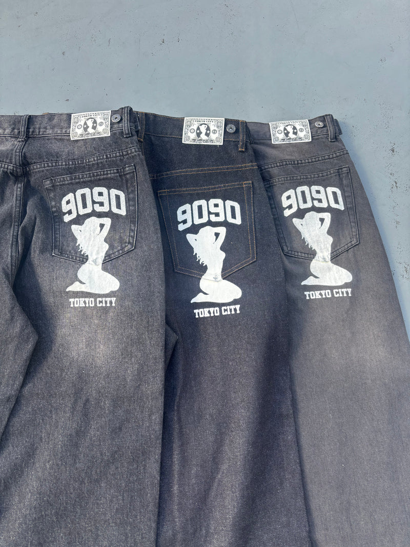 Sexy Logo Denim Pants – YZ