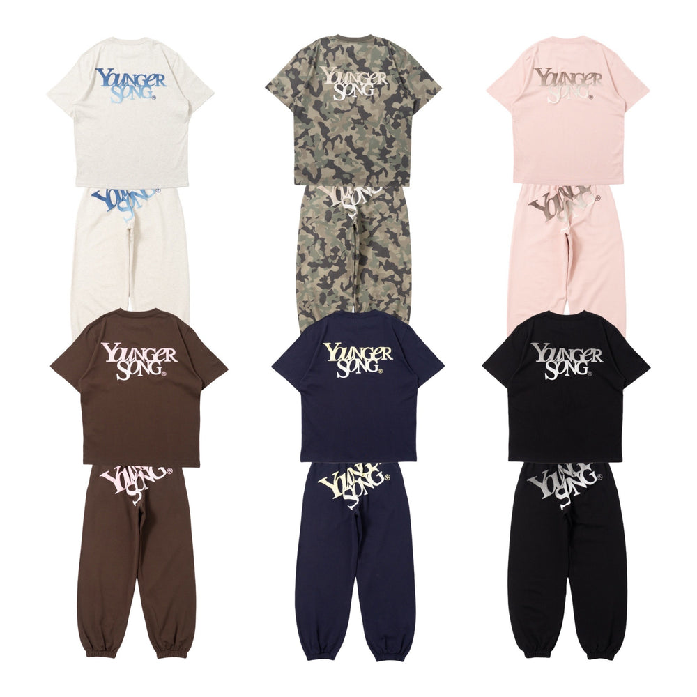 Gradation universal logo special pack sweat set up – YZ