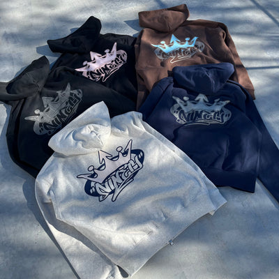 King Logo Zip Hoodie – YZ King Logo Zip Hoodie – YZ