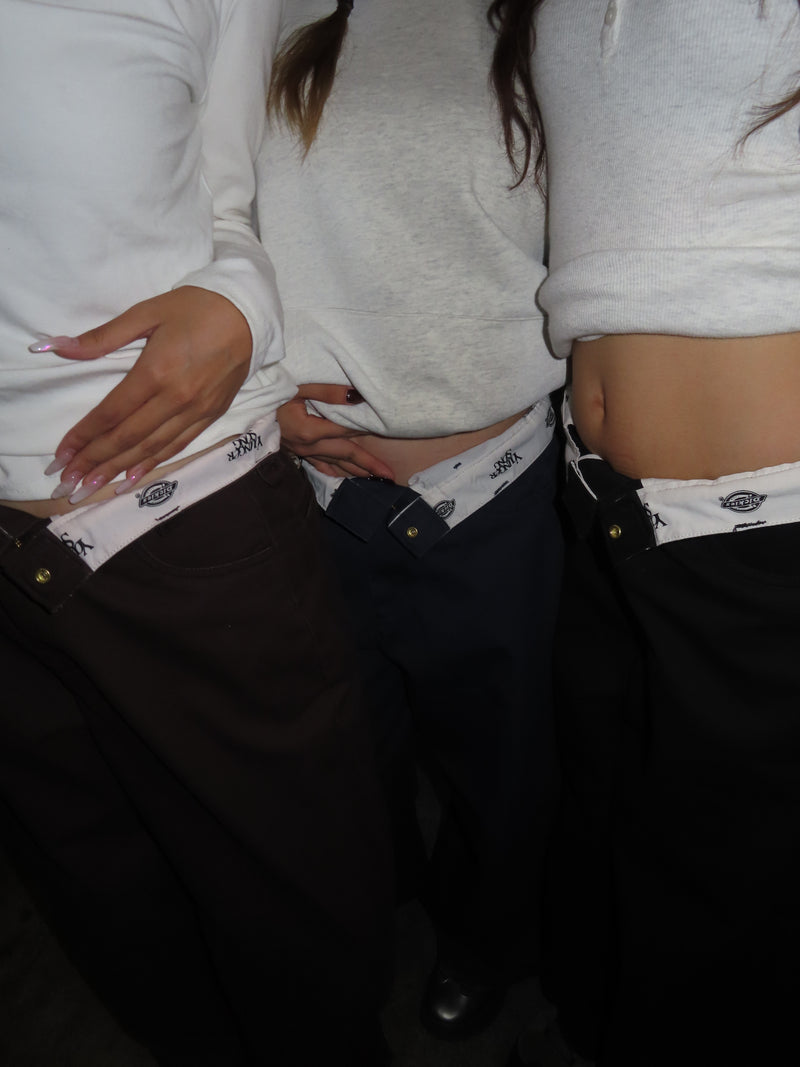 Dickies × younger song patchwork balloon pants