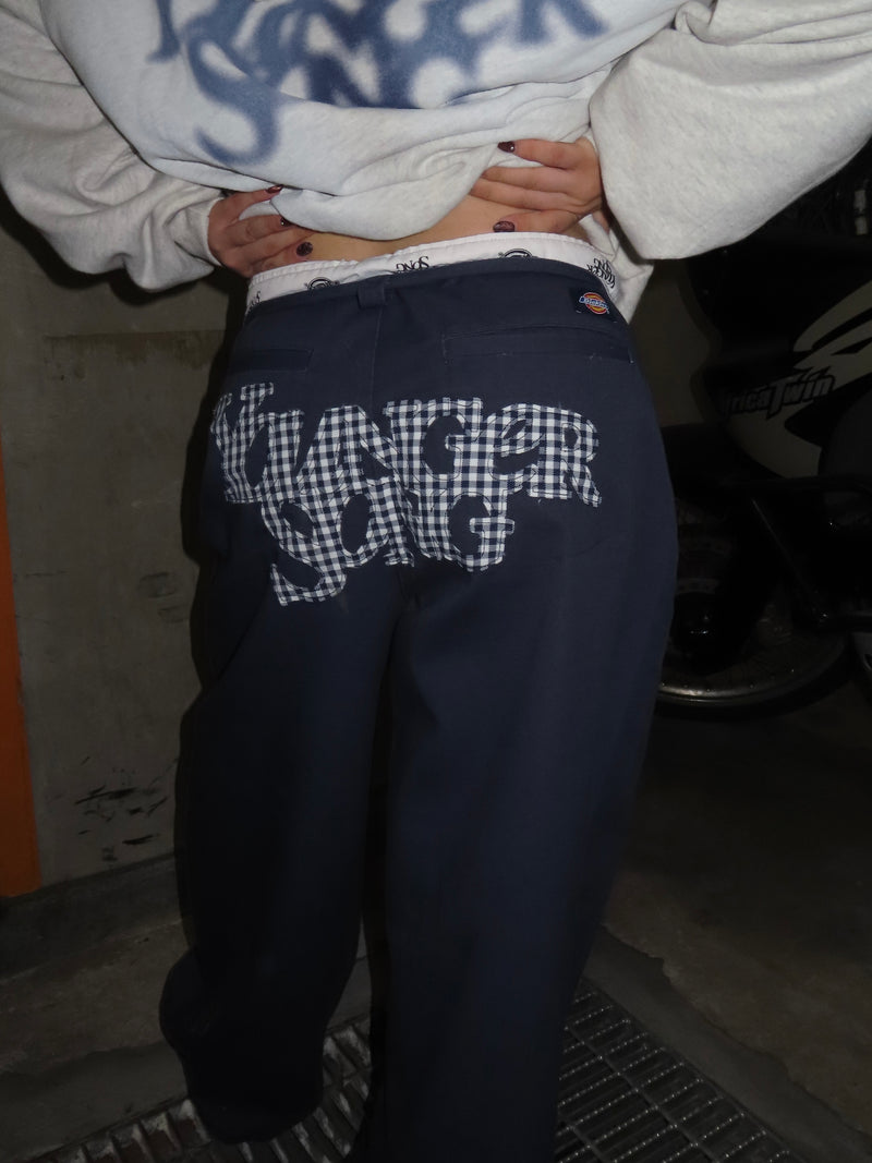 Dickies × younger song patchwork balloon pants