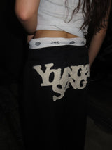 Dickies × younger song patchwork balloon pants