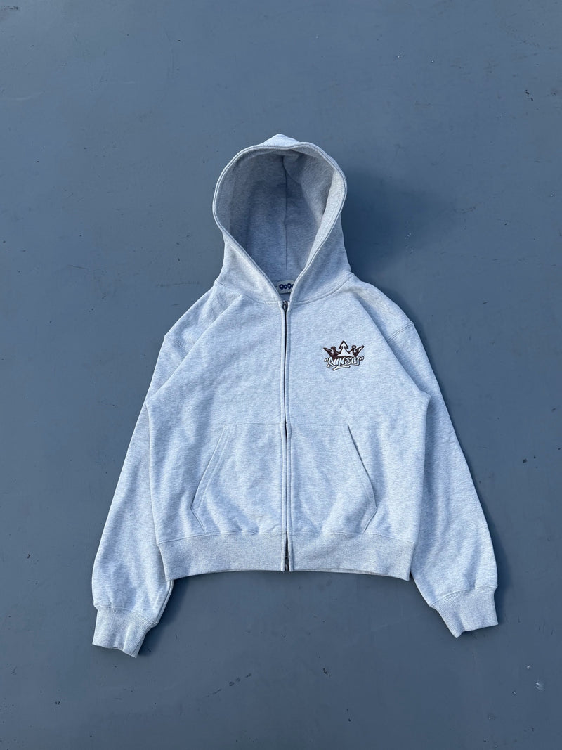 King Logo Zip Hoodie – YZ