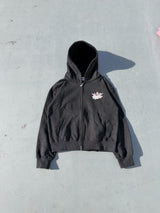 King Logo Zip Hoodie 