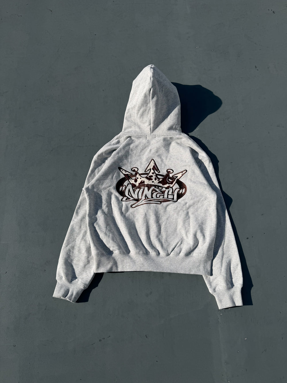 トップス 9090 King Logo Zip Hoodie King Logo Zip Hoodie – YZ