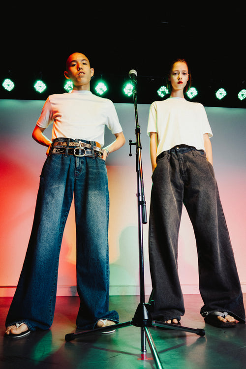 [HIROKI TSUZUKI] Baggy Denim Pants