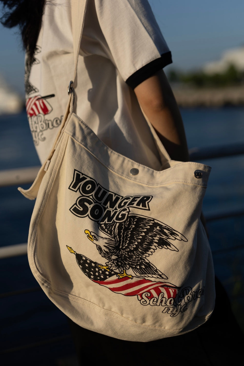 Schott × Younger Song news paper bag – YZ