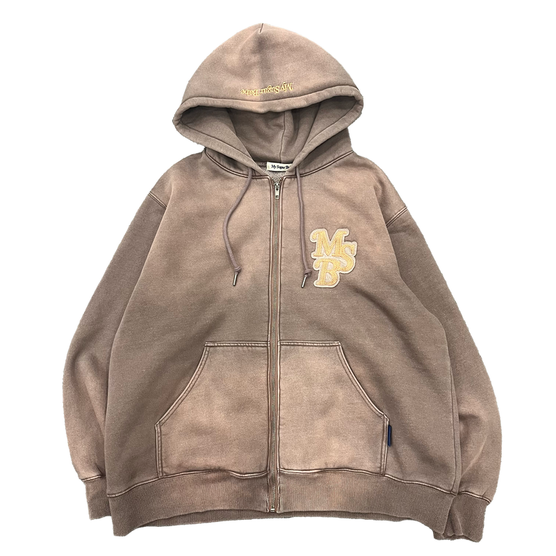 Wappen powder zip hoodie