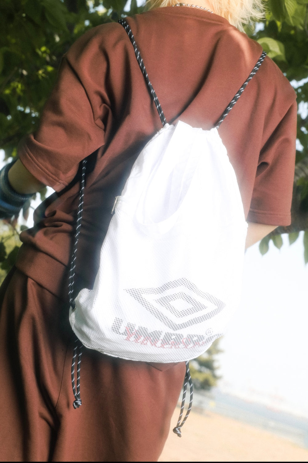 umbro × younger song collaboration logo knap sack – YZ