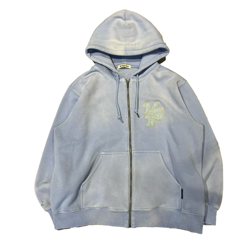 Wappen powder zip hoodie