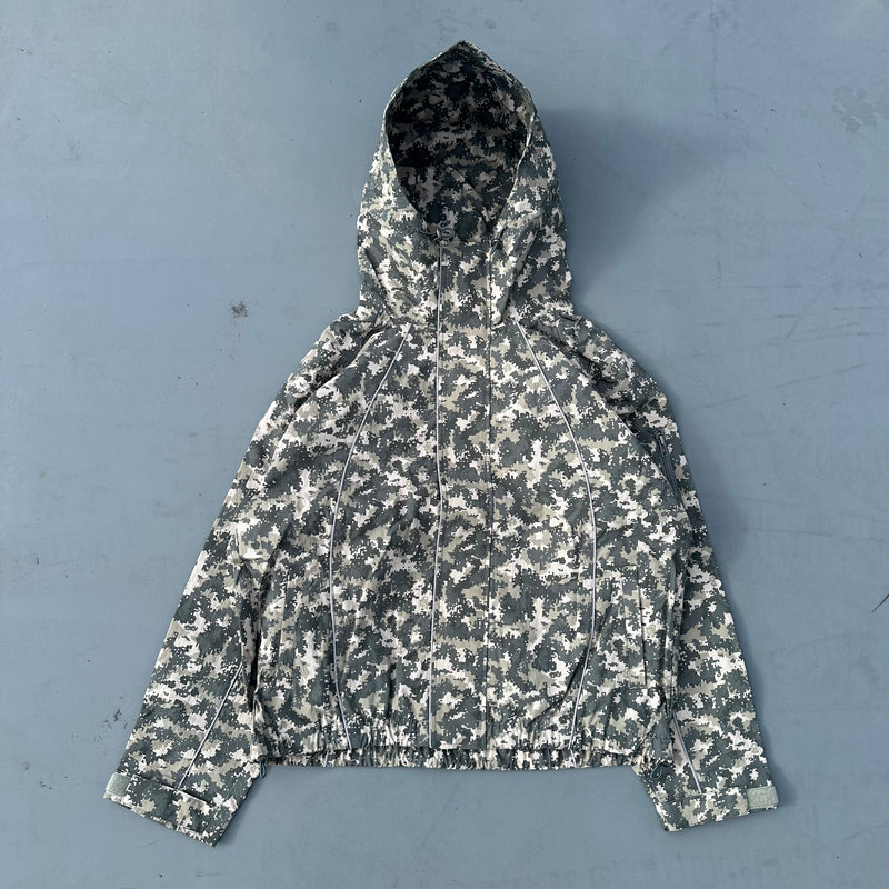 Piping shell hooded jacket – YZ Piping shell hooded jacket – YZ