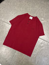 OE logo wide rib henry neck ss tee 