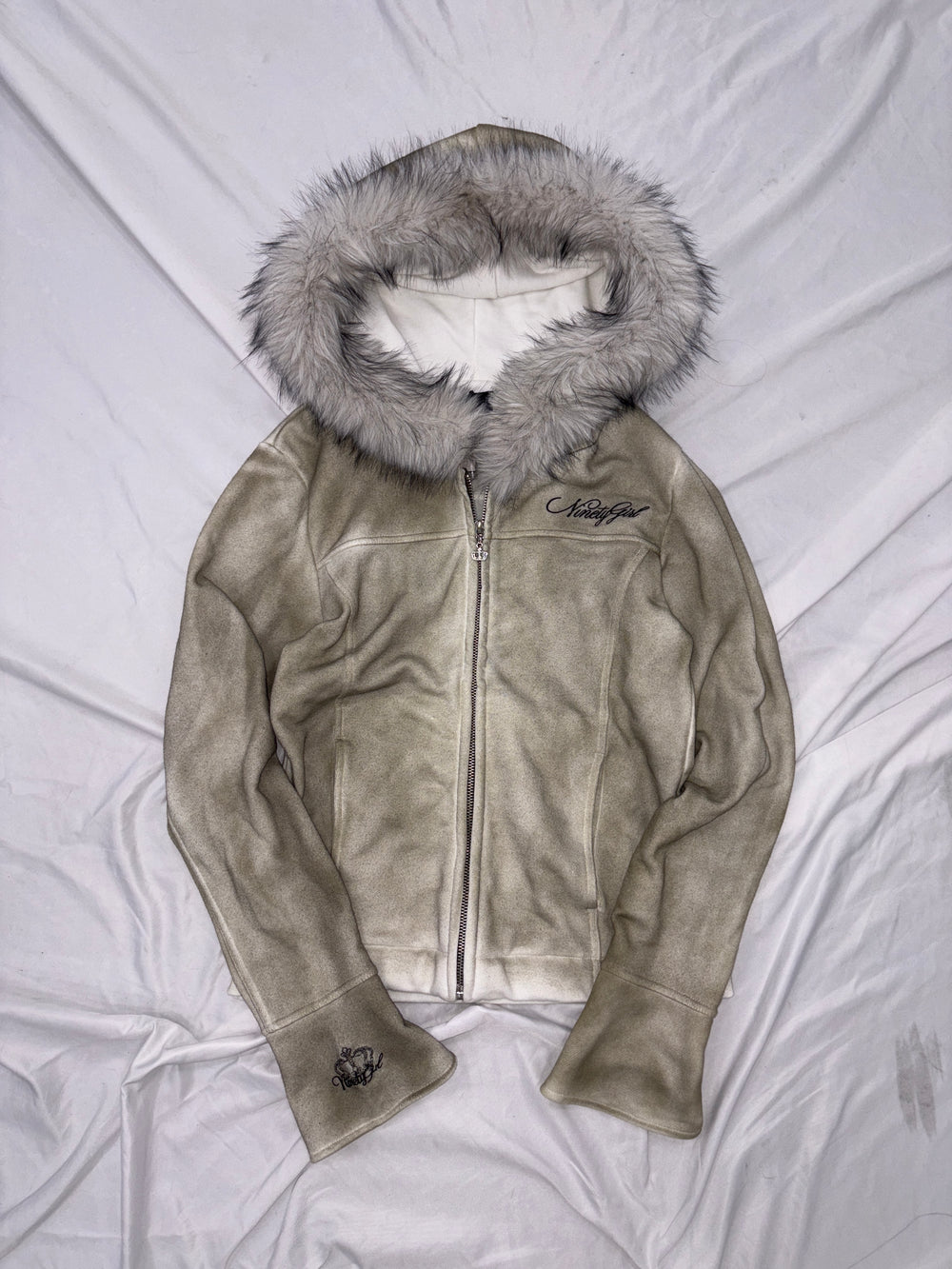 Washed Zip Hoodie – YZ