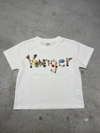 Snow wash graphic ss tee