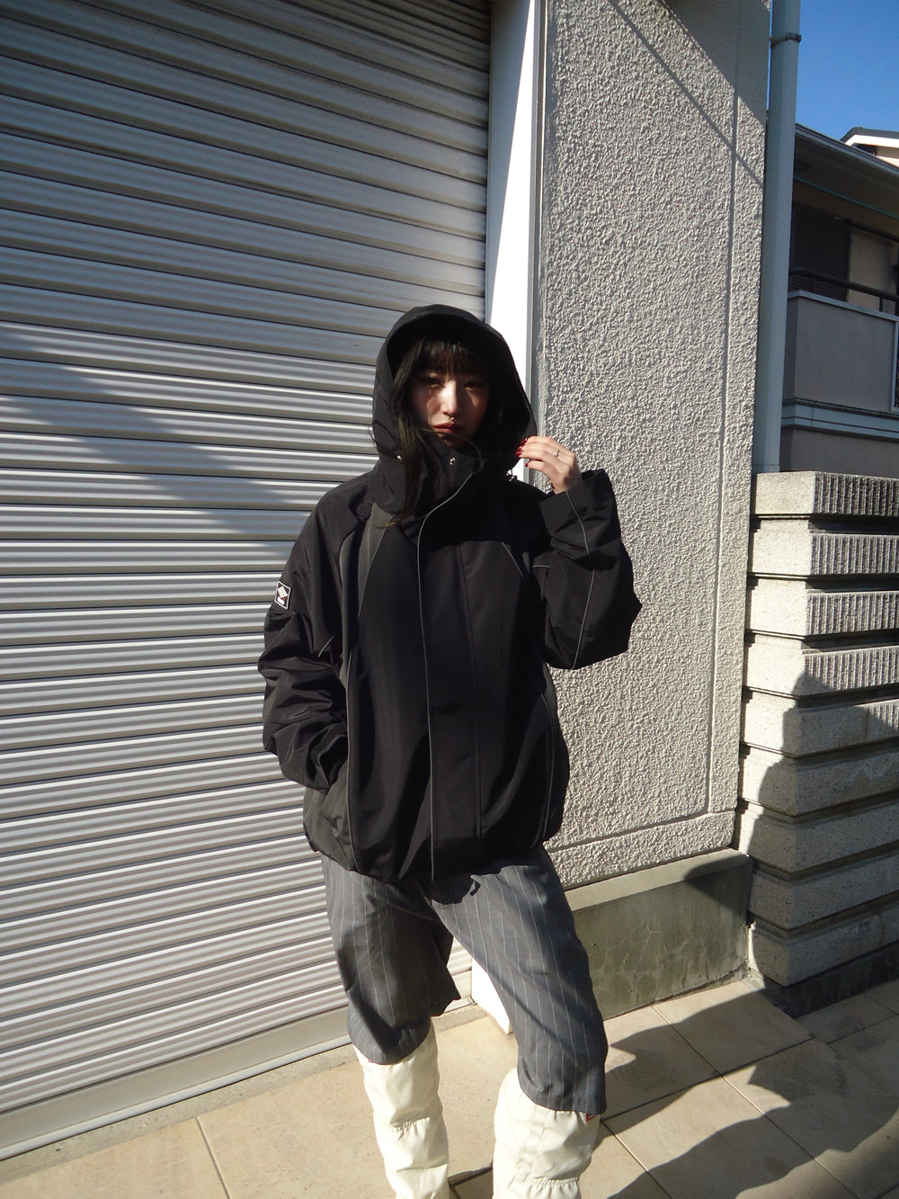 Piping Shell Hooded Jacket – YZ