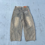 Yoke Denim Ballon Pants