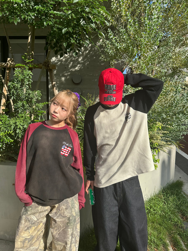 トップス 9090 American Numbering Thermal L/S Tee American Numbering Thermal L/S Tee – YZ