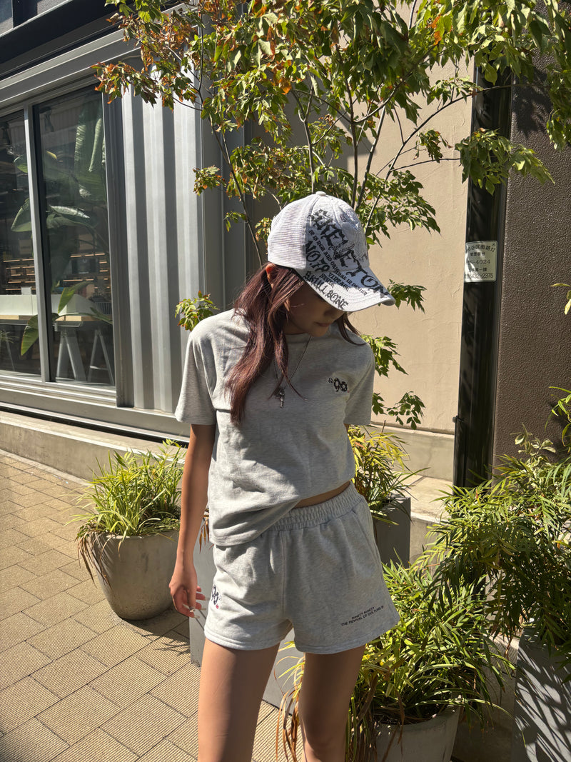 90 로고 도트 티 