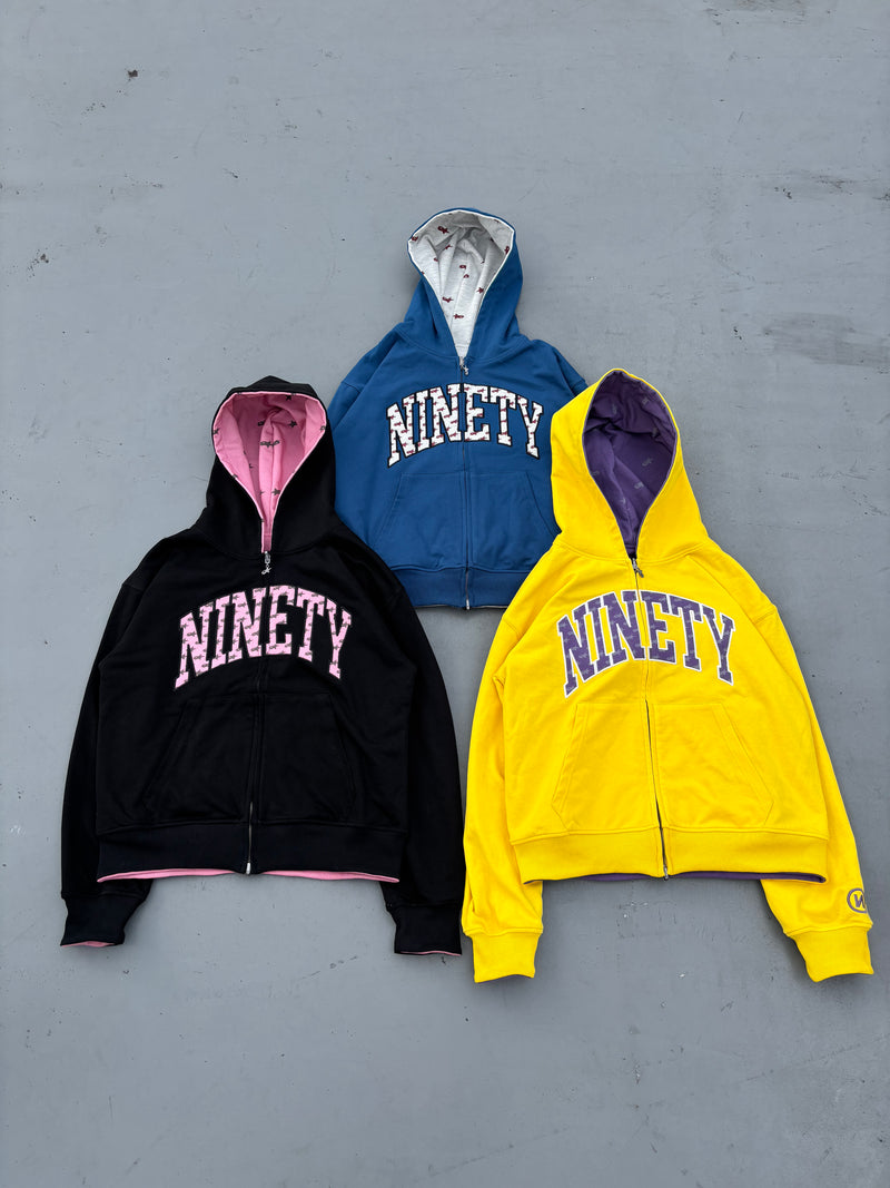 Star Logo Reversible Zip Hoodie – YZ