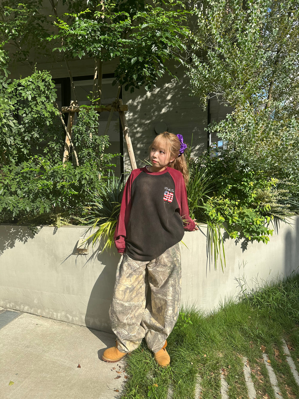 American Numbering Thermal L/S Tee – YZ