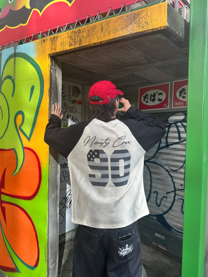 아메리칸 넘버링 써멀 L/S 티 