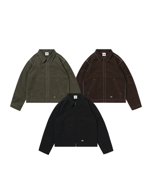 BU CROPPED EISENHOWER JACKET(xDickies)