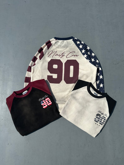 아메리칸 넘버링 써멀 L/S 티 