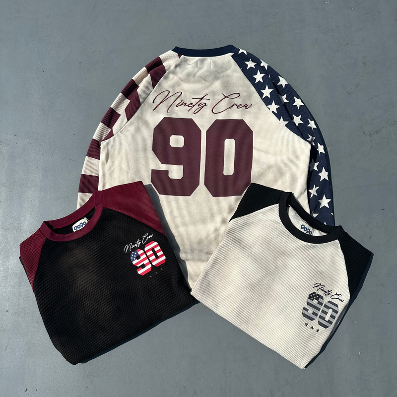 American Numbering Thermal L/S Tee – YZ American Numbering Thermal L/S Tee – YZ