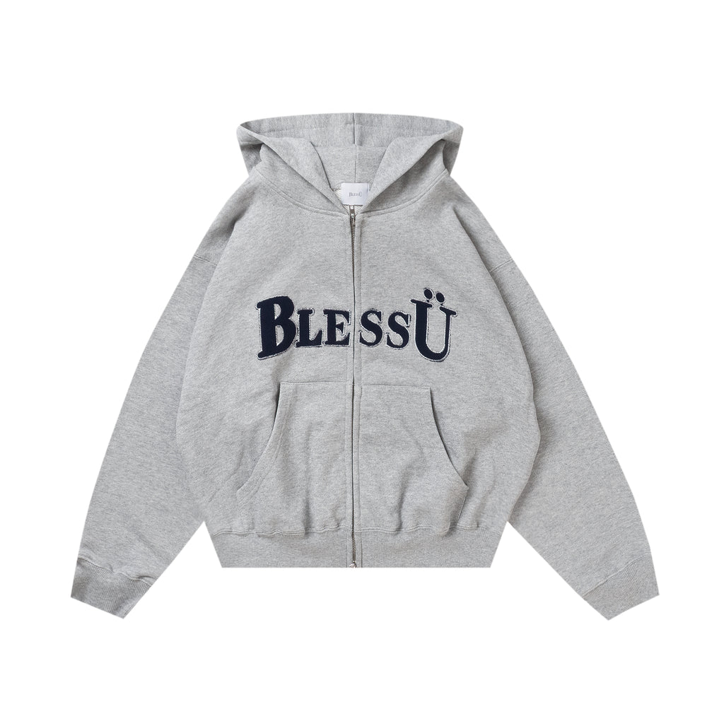 BU OG LOGO ZIP UP HOODIE – YZ