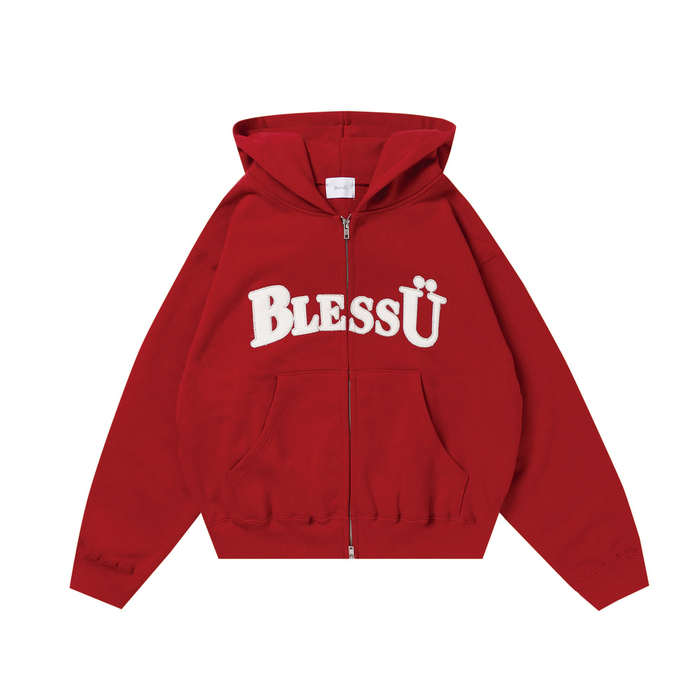 BU OG LOGO ZIP UP HOODIE – YZ