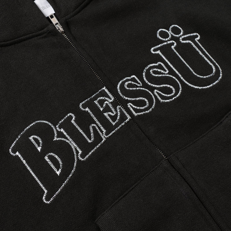 BU OG LOGO ZIP UP HOODIE – YZ