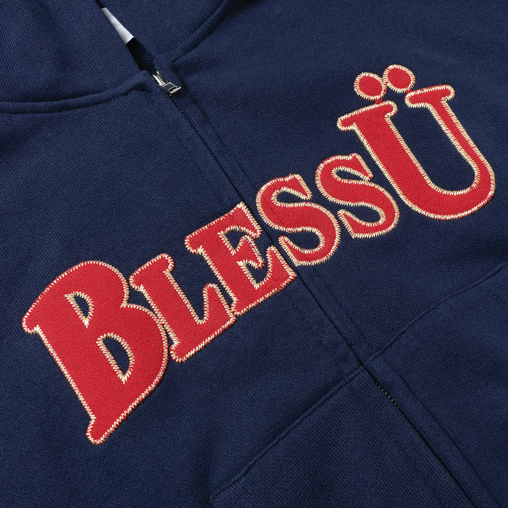 ブラウン　bless u BU OG logo hoodie 新作　即完売　新品 ブラウン bless u BU OG logo hoodie 新作 即完売 新品 - メルカリ