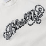 BU CURSIVE LOGO S/S TEE