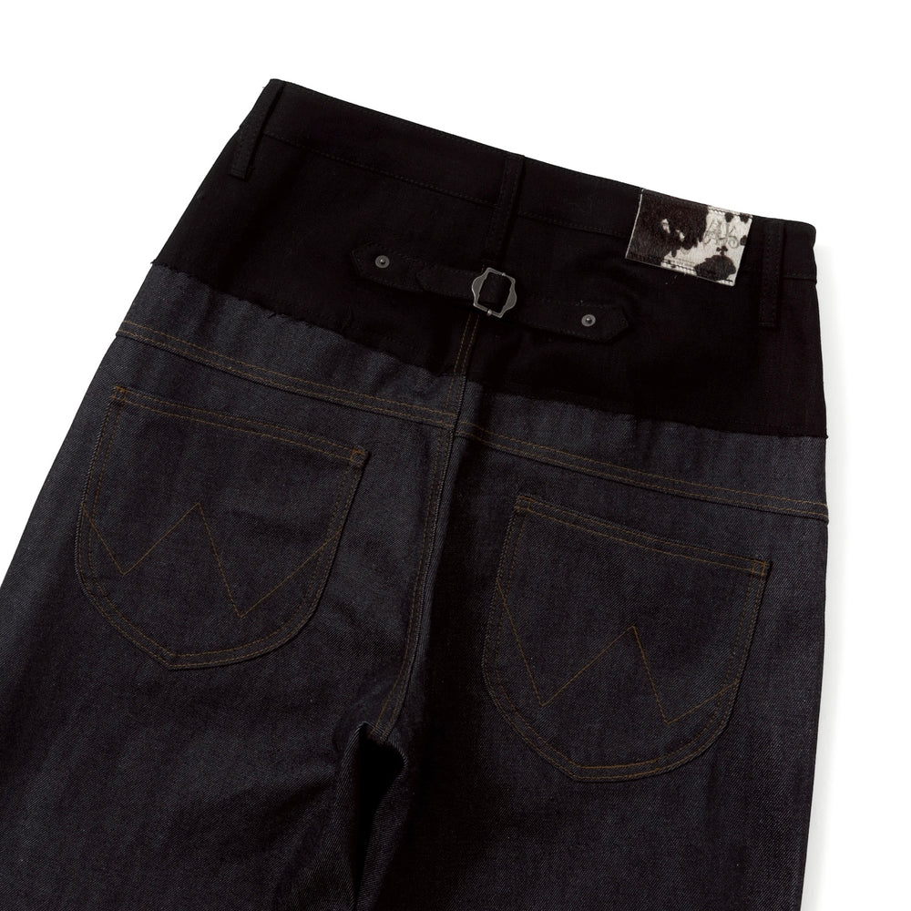 BADWAY × B.BALLSY 2up wide denim pants – YZ