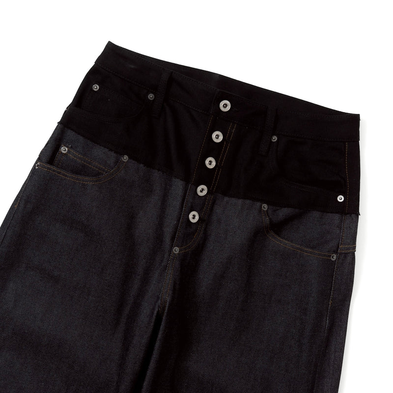 BADWAY × B.BALLSY 2up wide denim pants – YZ