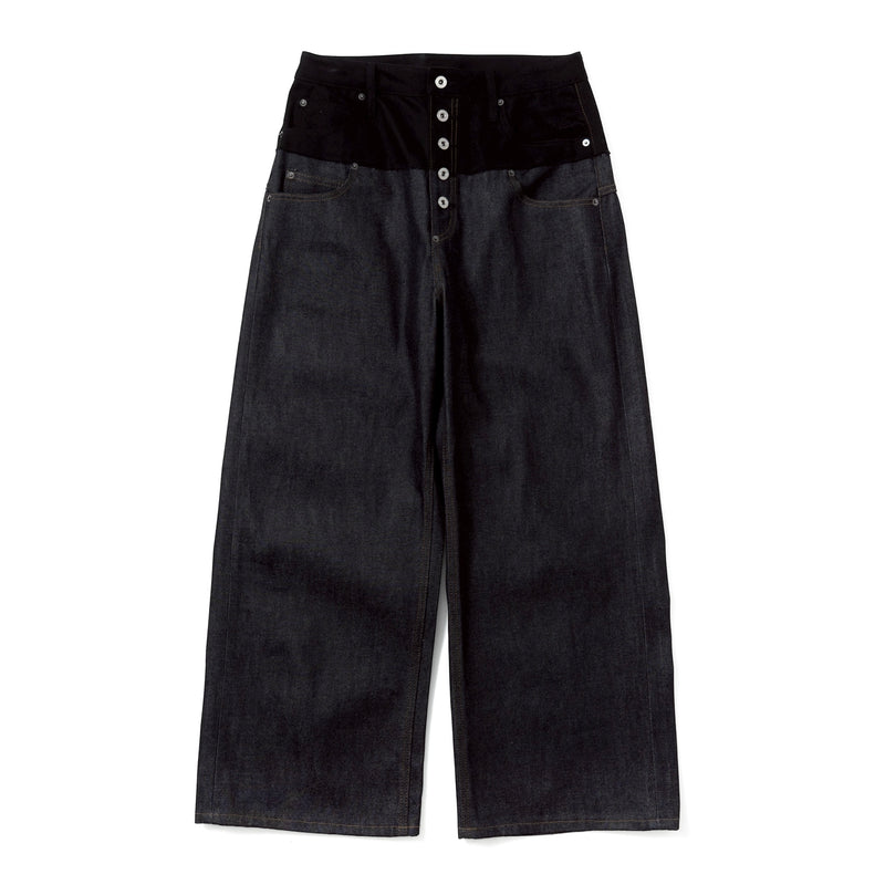 BADWAY × B.BALLSY 2up wide denim pants – YZ