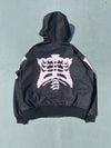 Bone Rigid Denim Zip Hoodie 