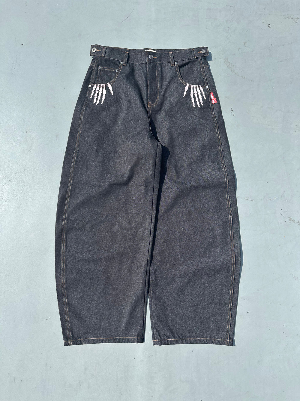 Bone Hand Rigid Denim Pants – YZ Bone Hand Rigid Denim Pants – YZ