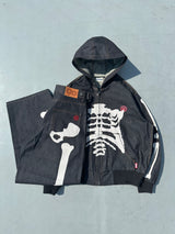 Bone Rigid Denim Zip Hoodie 